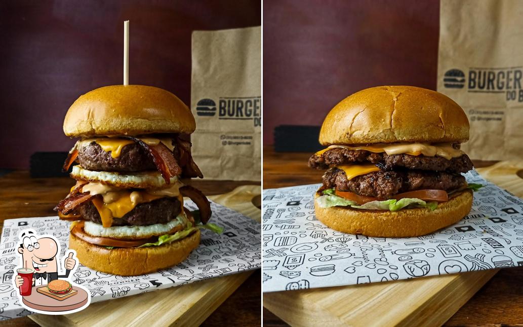 Delicie-se com um hambúrguer no Burger do Bê - Hamburgueria Artesanal