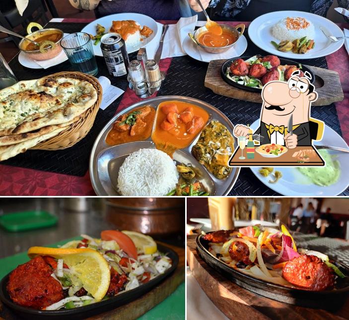 Food at Indisk Restaurang Everest masala