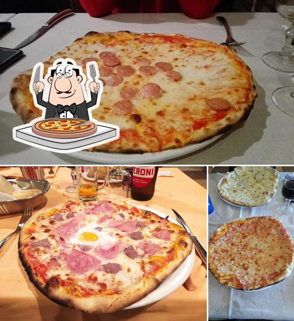 Prova una pizza a La Vecia Hosteria ristorante pizzeria