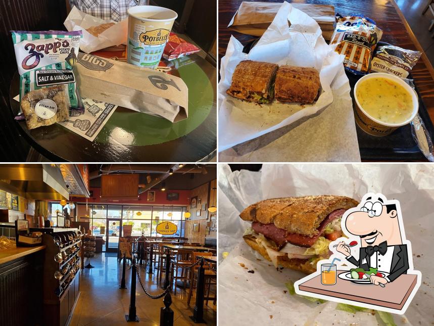 Meals at Potbelly Sandwich Shop