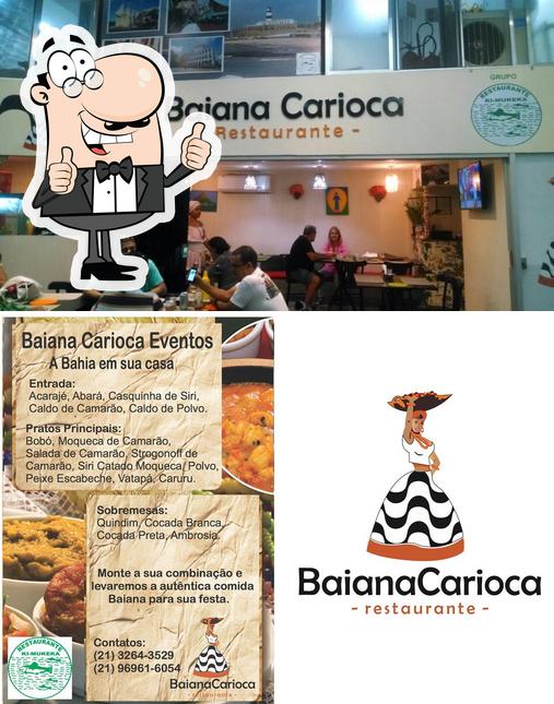 See the pic of Baiana Carioca