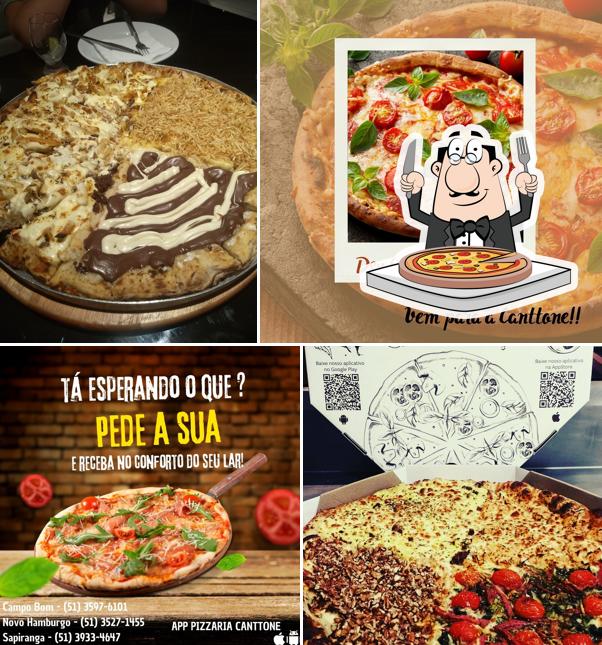 Consiga pizza no Canttone Pizza e Pasta