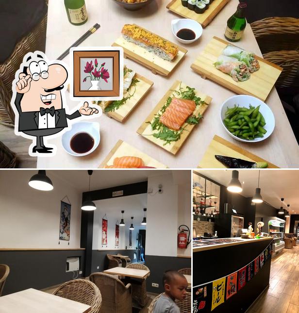 L'intérieur de Sushi Tokyo