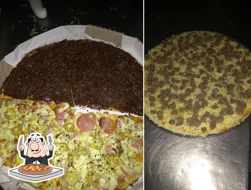 No Pizzaria Aspir, você pode provar pizza