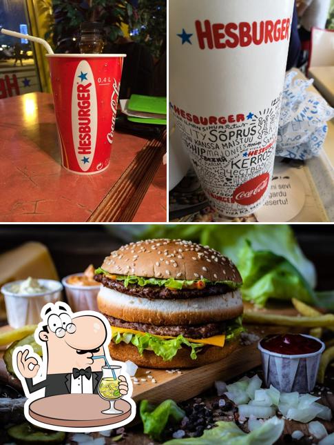 Hesburger Kaubamajakas se distingue par sa boire et burger