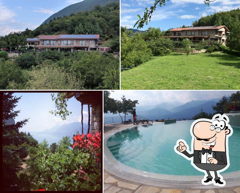 Gli esterni di Locanda Monte Baldo