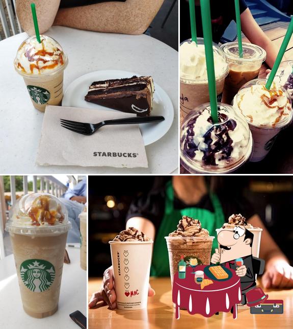 Starbucks Florida Road sert une variété de plats sucrés