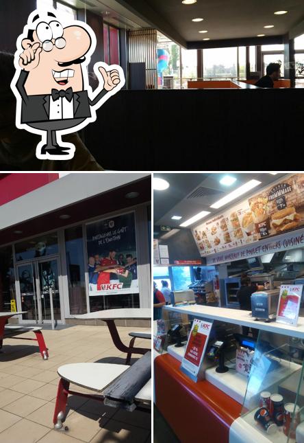 L'intérieur de KFC Nantes Bouguenais