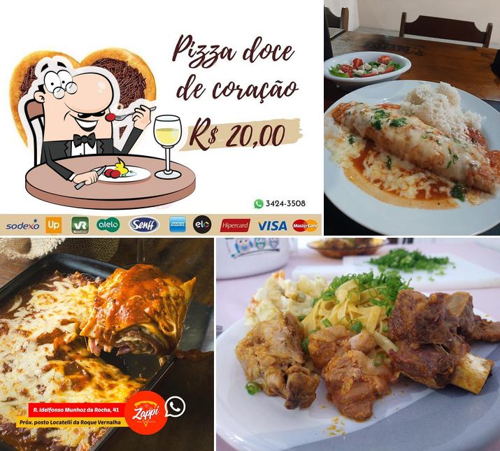 Comida em Zappi Pizzaria