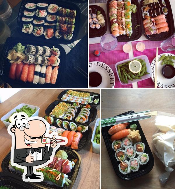 Essayez de nombreuses options de sushi