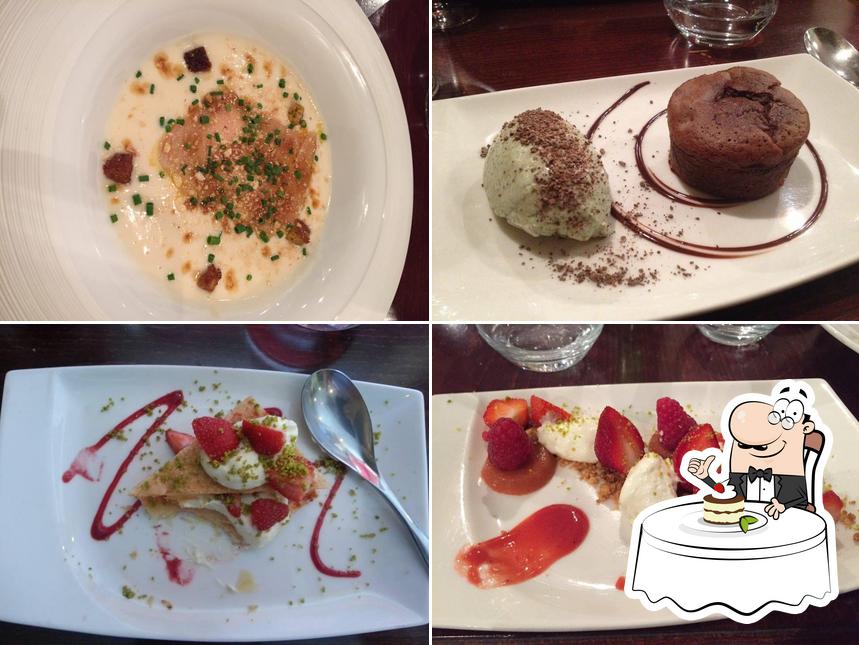 Danton... Restaurant provides a number of sweet dishes
