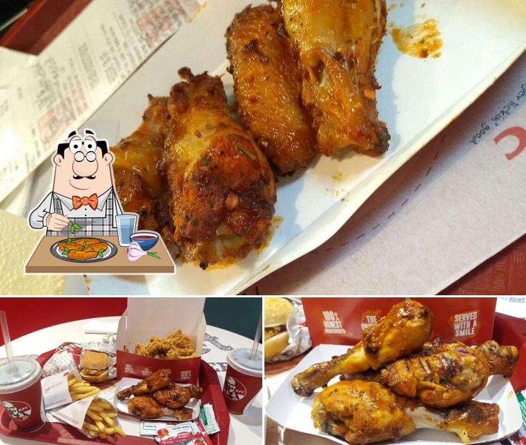 Chicken wings at KFC