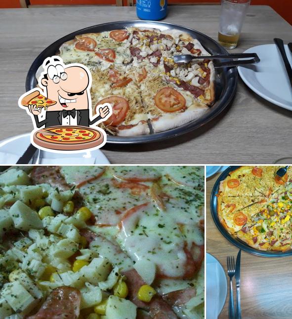 Experimente pizza no Pizzaria do Onofre