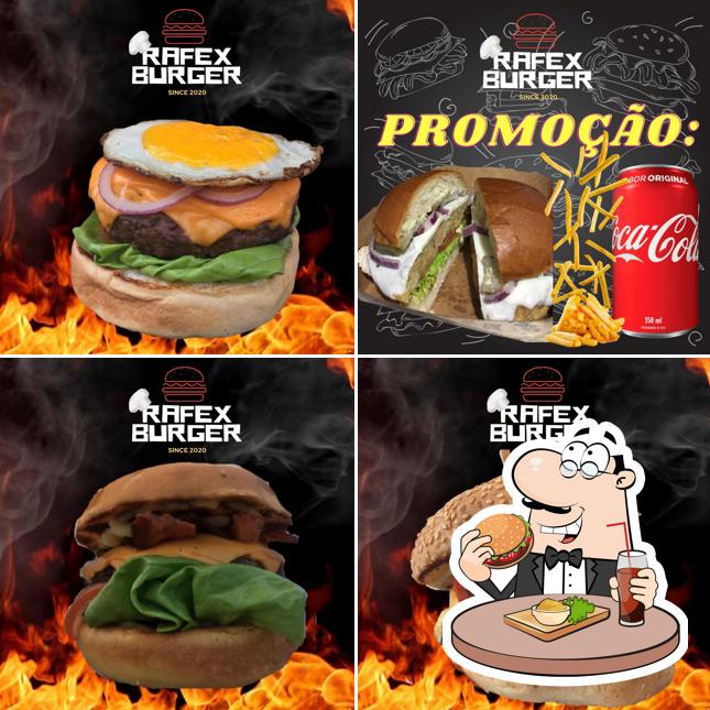 Os hambúrgueres do Rafex Burger irão satisfazer uma variedade de gostos