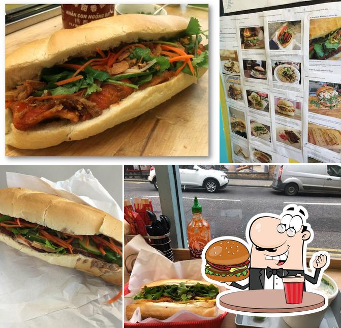 Get a burger at Bánh Mì Hội-An - Vietnamese Street Food in London