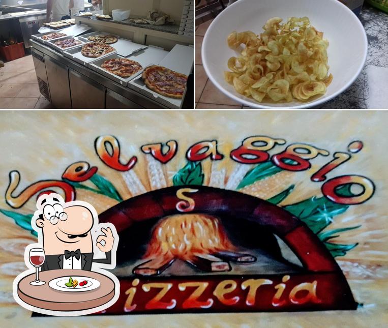 Platti al Pizzeria Selvaggio