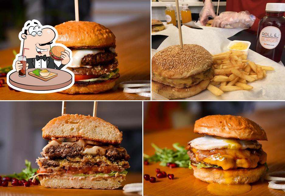 Faites-vous plaisir avec un hamburger à Roll&burger