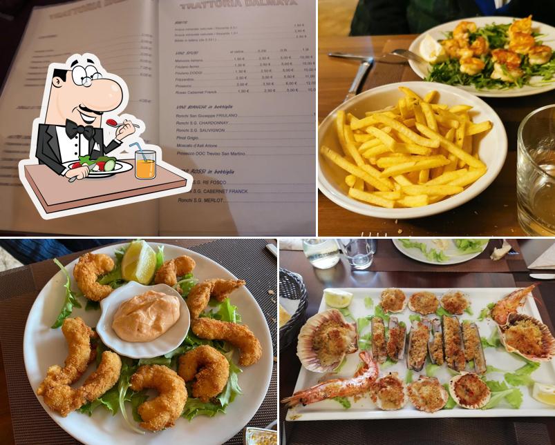 Cibo al Trattoria Ristorante Dalmata Trieste