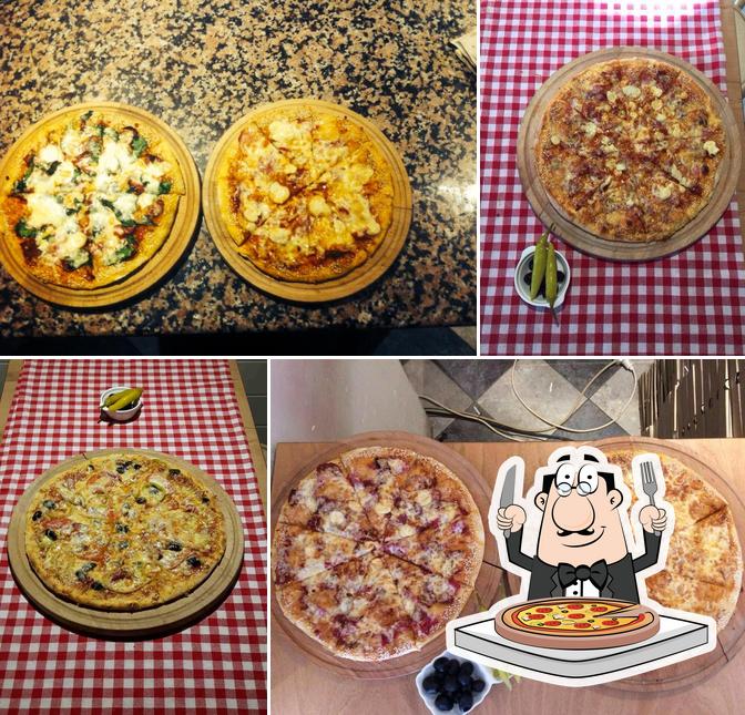 Choisissez différents genres de pizzas