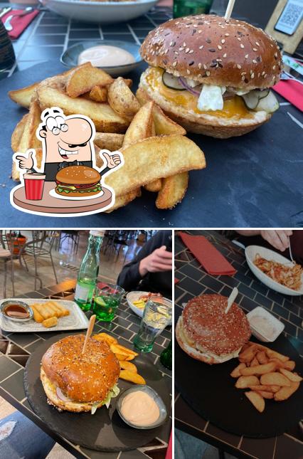 Prova un hamburger a Confusion Restaurant & Bar