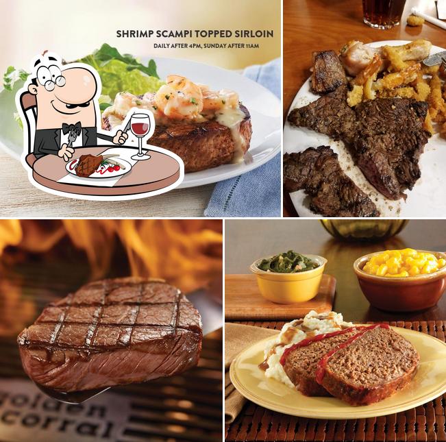 Pick meat meals at Golden Corral Buffet & Grill