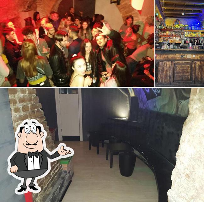 Gli interni di On The Rox Trastevere