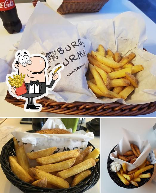 Prova a prendere un piatto di chips a Fry Burger Gourmet