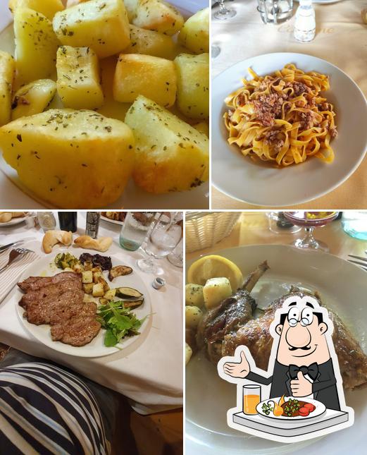 Platti al Trattoria Al Cantone