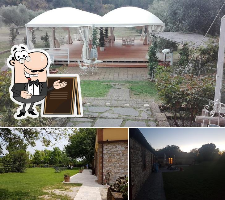 Gli esterni di Villa Passerini - Agriturismo Ristorante