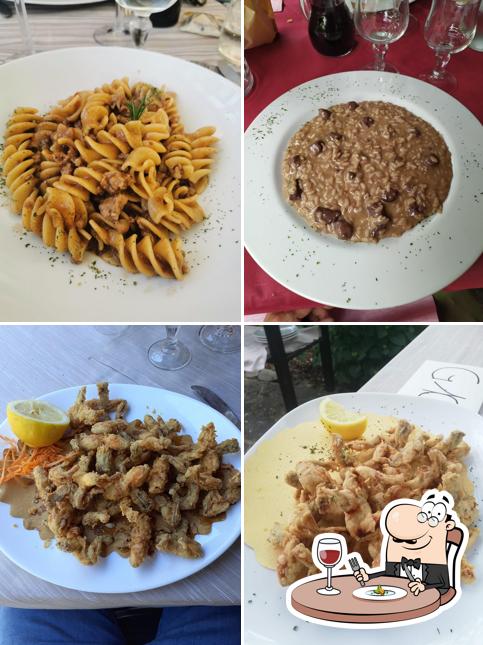 Еда в "Ristorante del Priore"