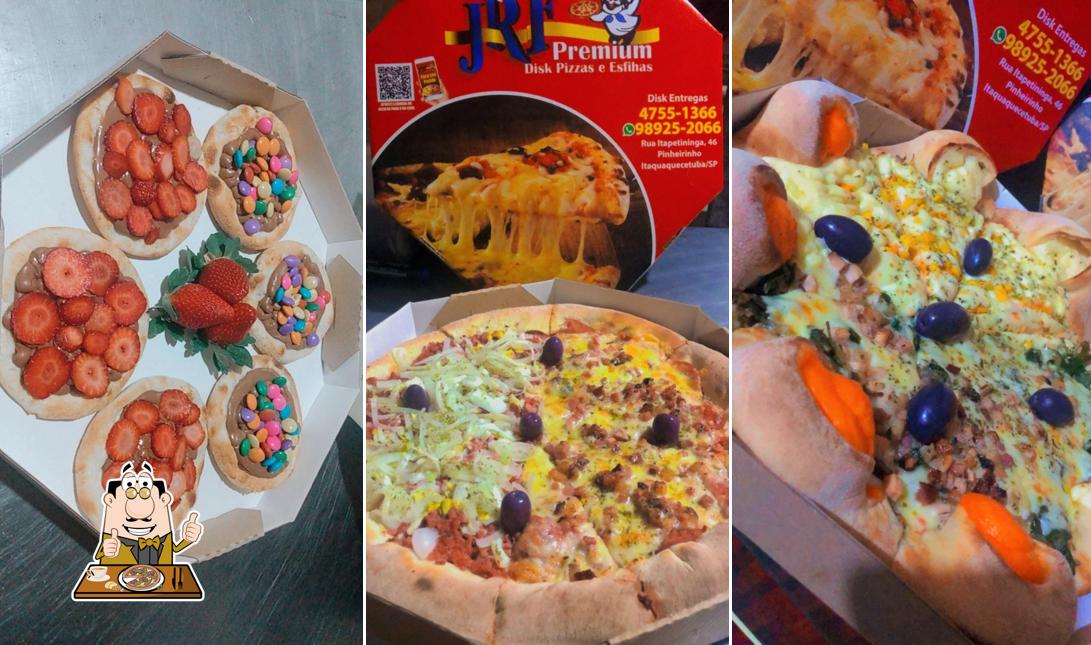 Experimente diferentes tipos de pizza