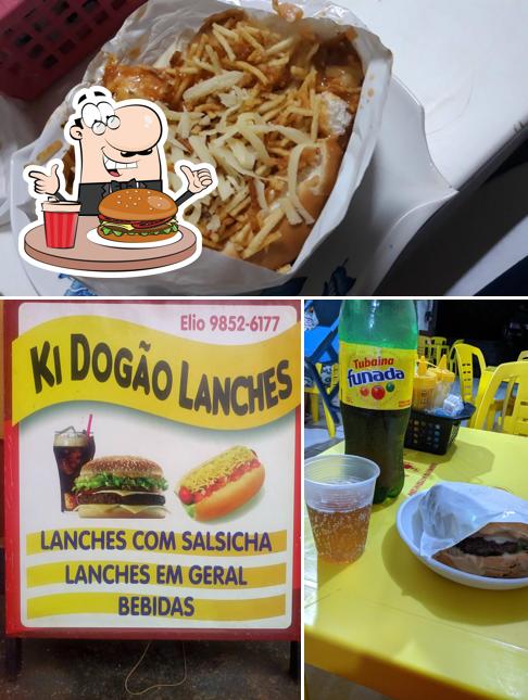 Consiga um hambúrguer no Ki-Dogão Lanches