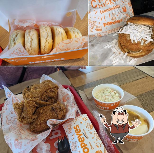 Sandwich de porc effiloché à Popeyes Louisiana Kitchen