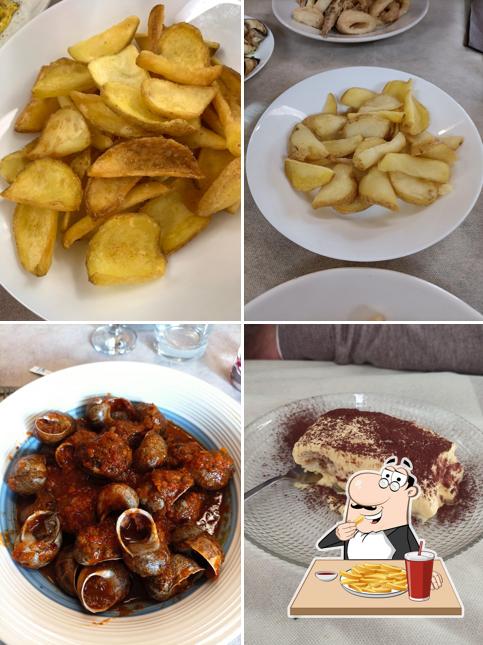 Patatine fritte al Trattoria Italia 61