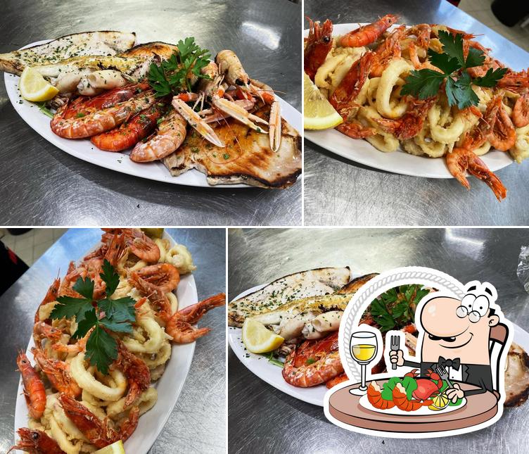 Ordina tra i molti piatti di mare offerti a Ristorante Pizzeria Poseidon di Nazzareno Franzè