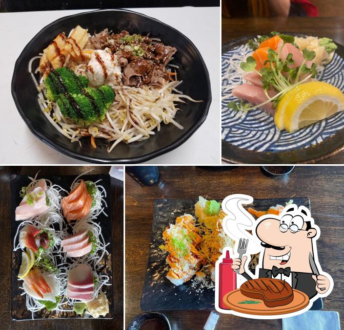 Choisissez des plats à base de viande à Sushi Nanaimo