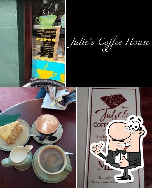 Here's a picture of Julie's Coffee House
