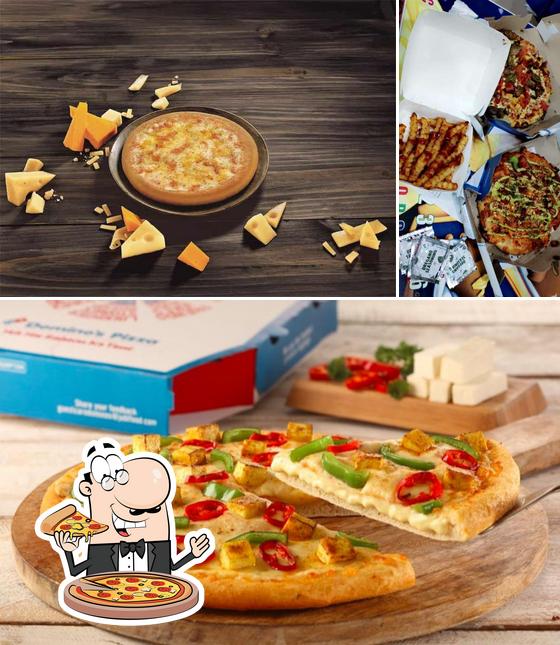 Get pizza at Domino's Pizza