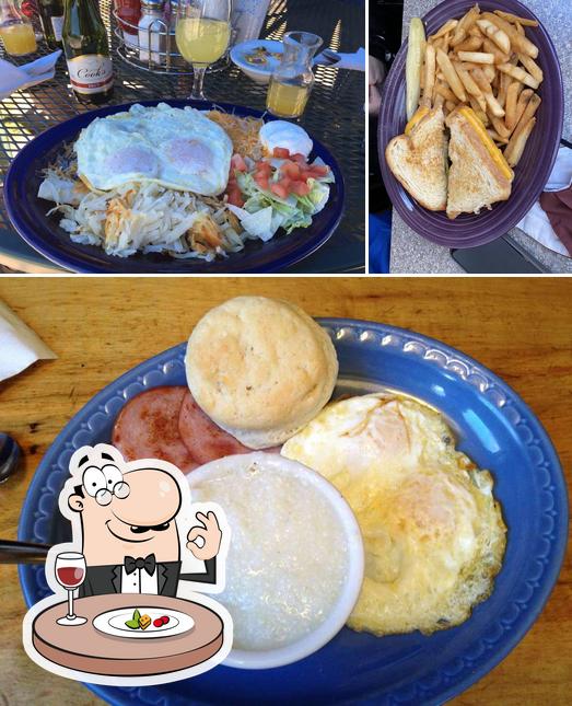 The picture of Log Cabin Café’s food and beverage