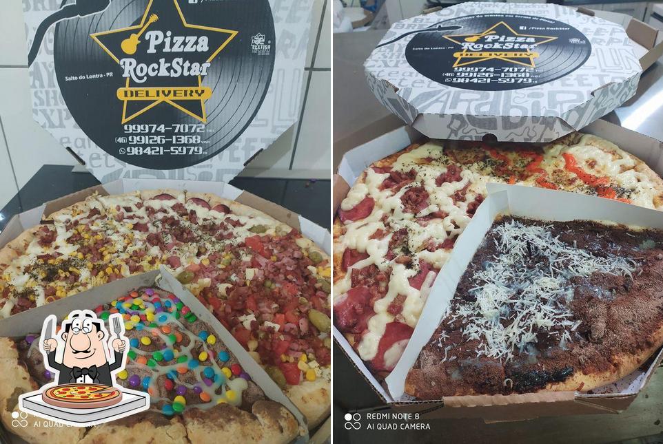 No Salto do Lontra Pizza RockStar Delivery, você pode degustar pizza