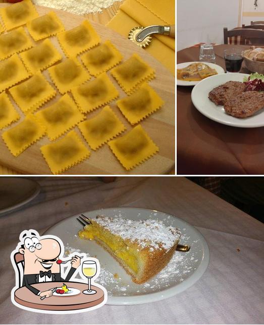 Cibo al Antica Osteria di Novoli - Specialità Tortelli Mugellani