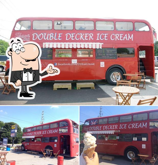 L'intérieur de Double Decker Ice Cream