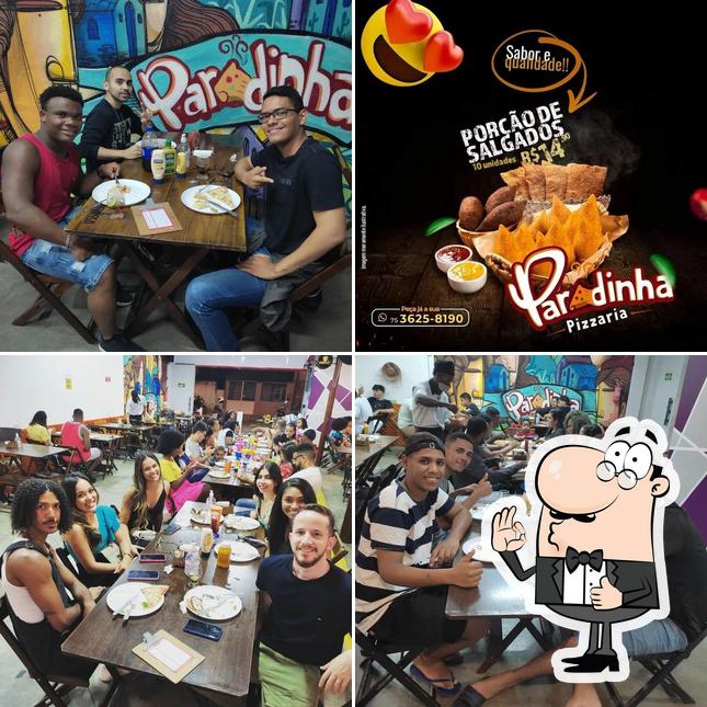 Look at this image of Pizzaria Paradinha e Restaurante