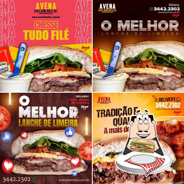 Clube sanduíches em Avena Lanches