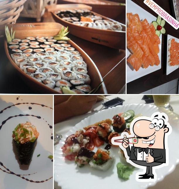 Experimente diferentes opções de sushi