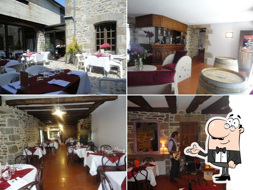 The interior of Le Saint Louis : Restaurant en Centre-Ville de Dinan (Repas de Groupe)