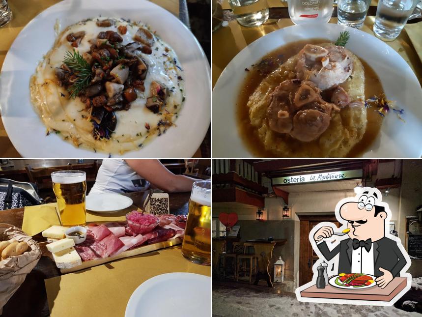 Cibo al Osteria La Montanara