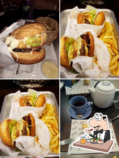 Comida em Burger Joint