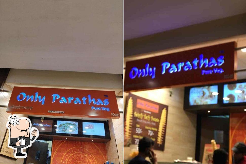 Look at the image of Only Parathas