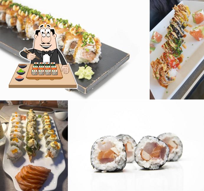 Les sushi sont offerts par Bar Calcagno